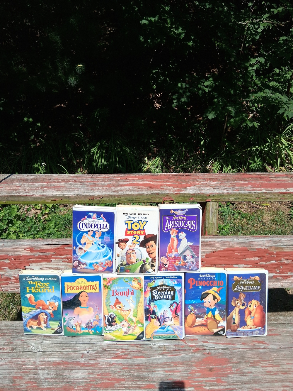 Disney VHS Movies Collection Lot Of 9